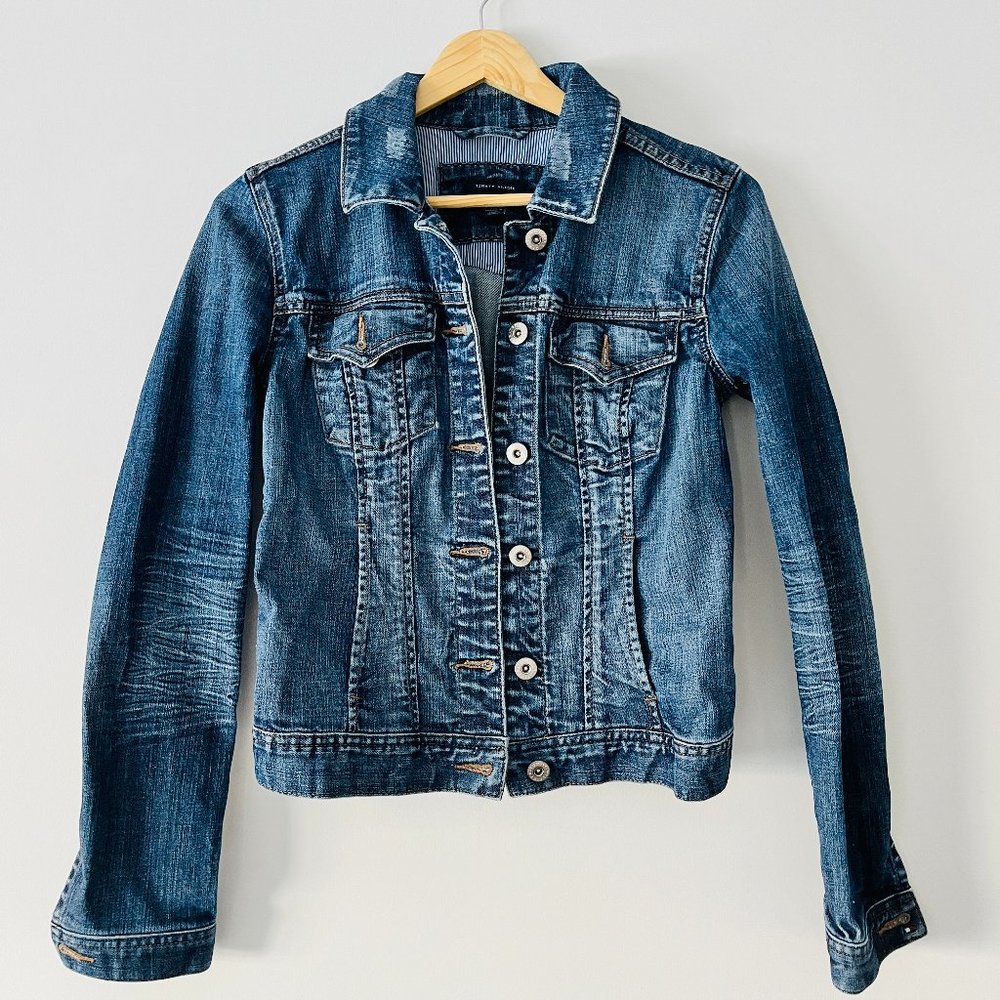 Tommy Hilfiger Distressed Jean Jacket
